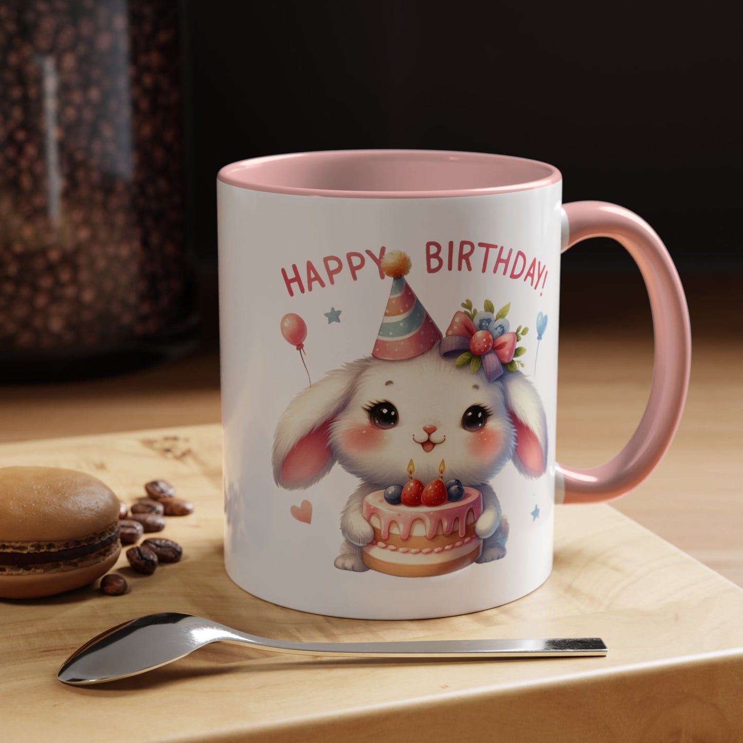 Birthday Mug - Happy Birthday Bunny 2