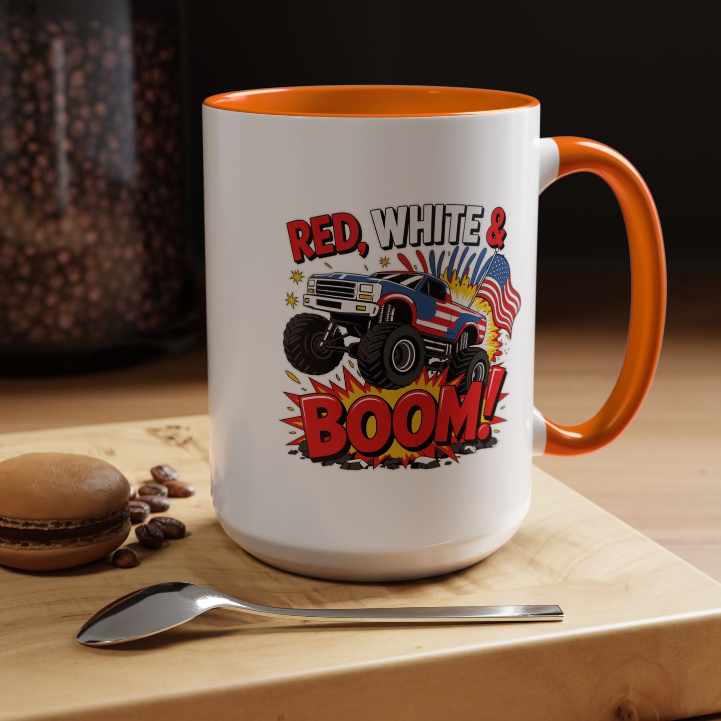 4th of July Mug - Red White & Boom!