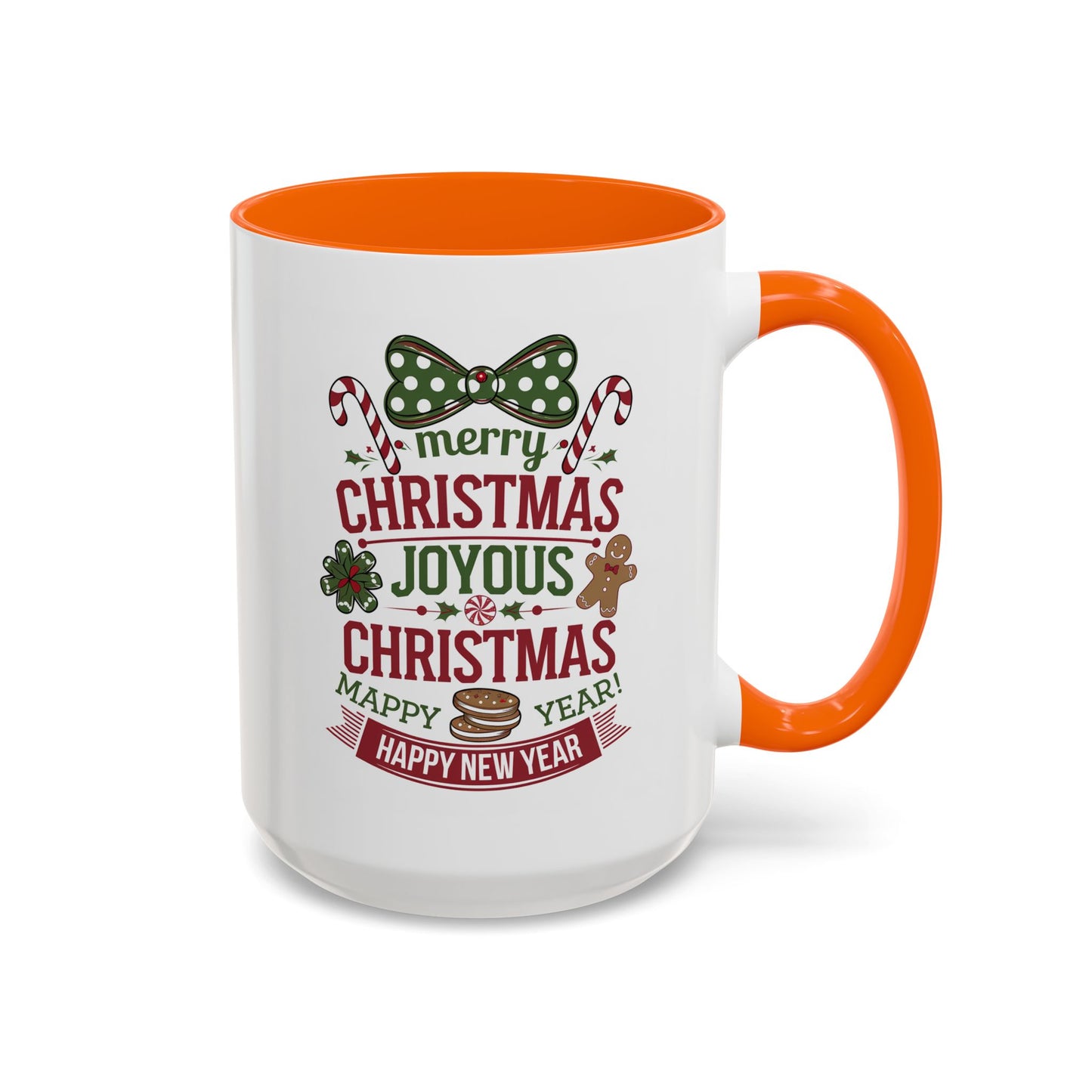 Christmas Mug - Merry Christmas Joyous Christmas Happy New Year