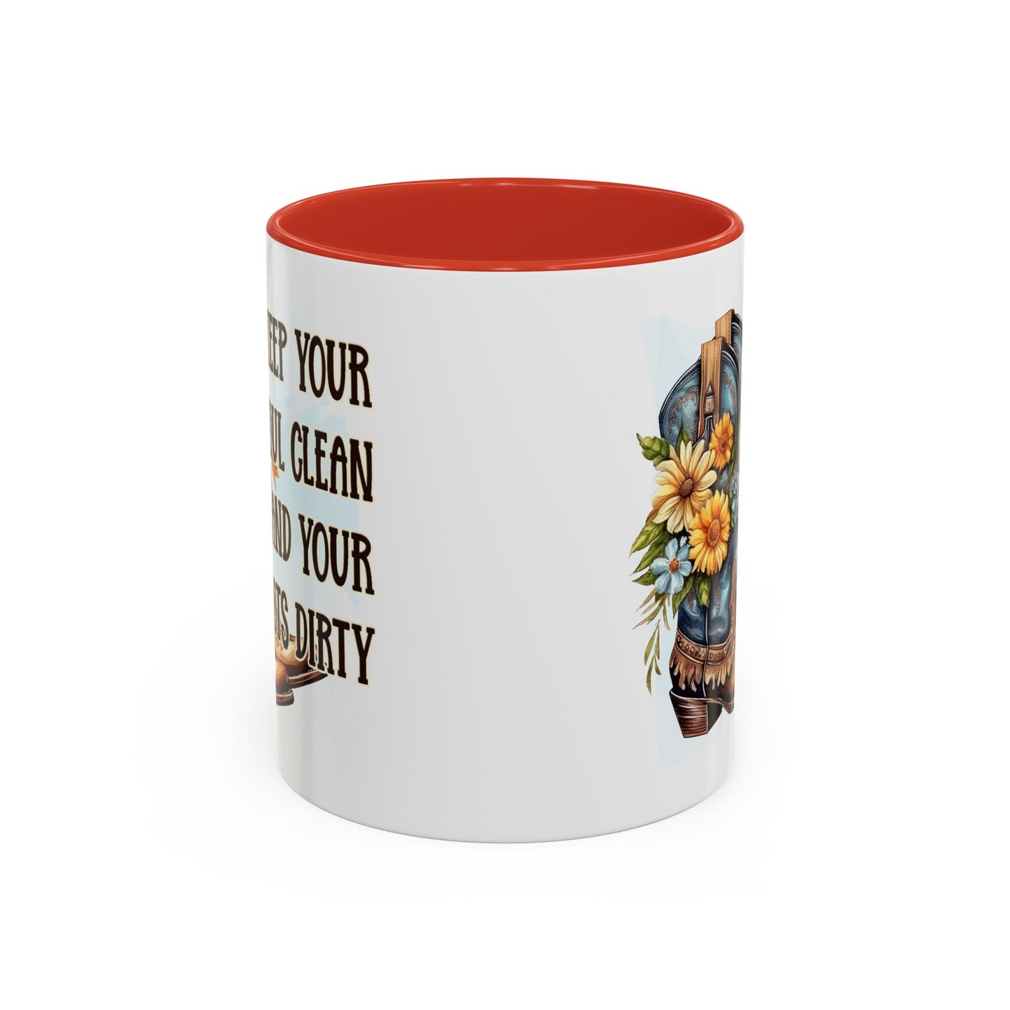 Religious Mug - Keep Your Soul Clean