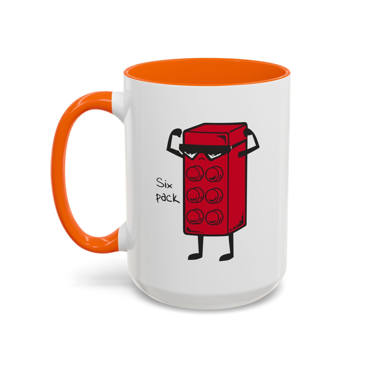 Humor Mug - Six Pack Lego Block