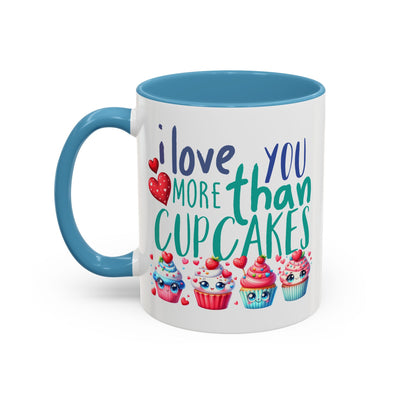 Anniversary Mug - I Love You More Than Cupcakes