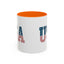4th of July Mug - USA American Flag