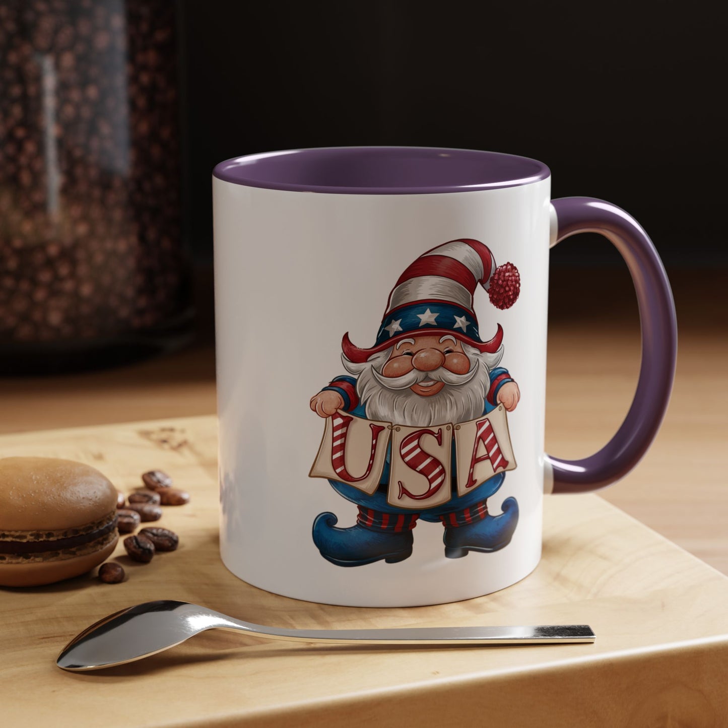 4th of July Mug - American Gnome 24