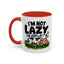 Humor Mug - I'm Not Lazy I'm Just Energy-Efficient