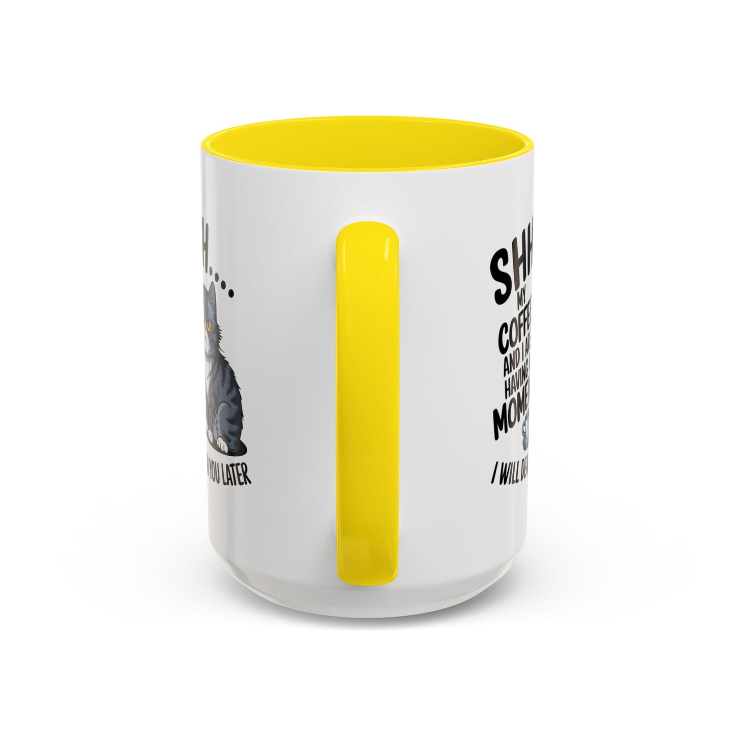 Animal Mug - Shhhh My Coffee and I