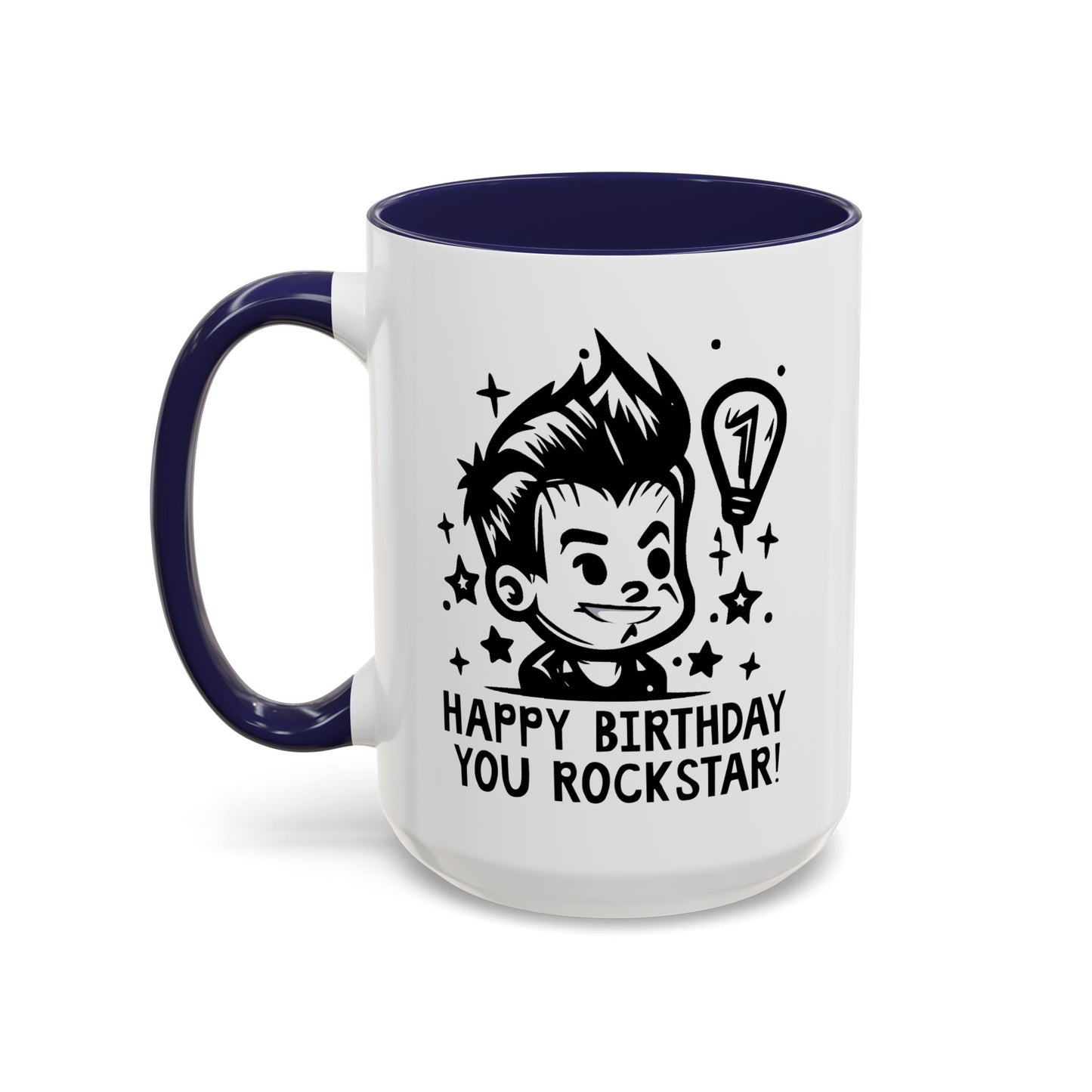 Birthday Mug - You Rockstar!