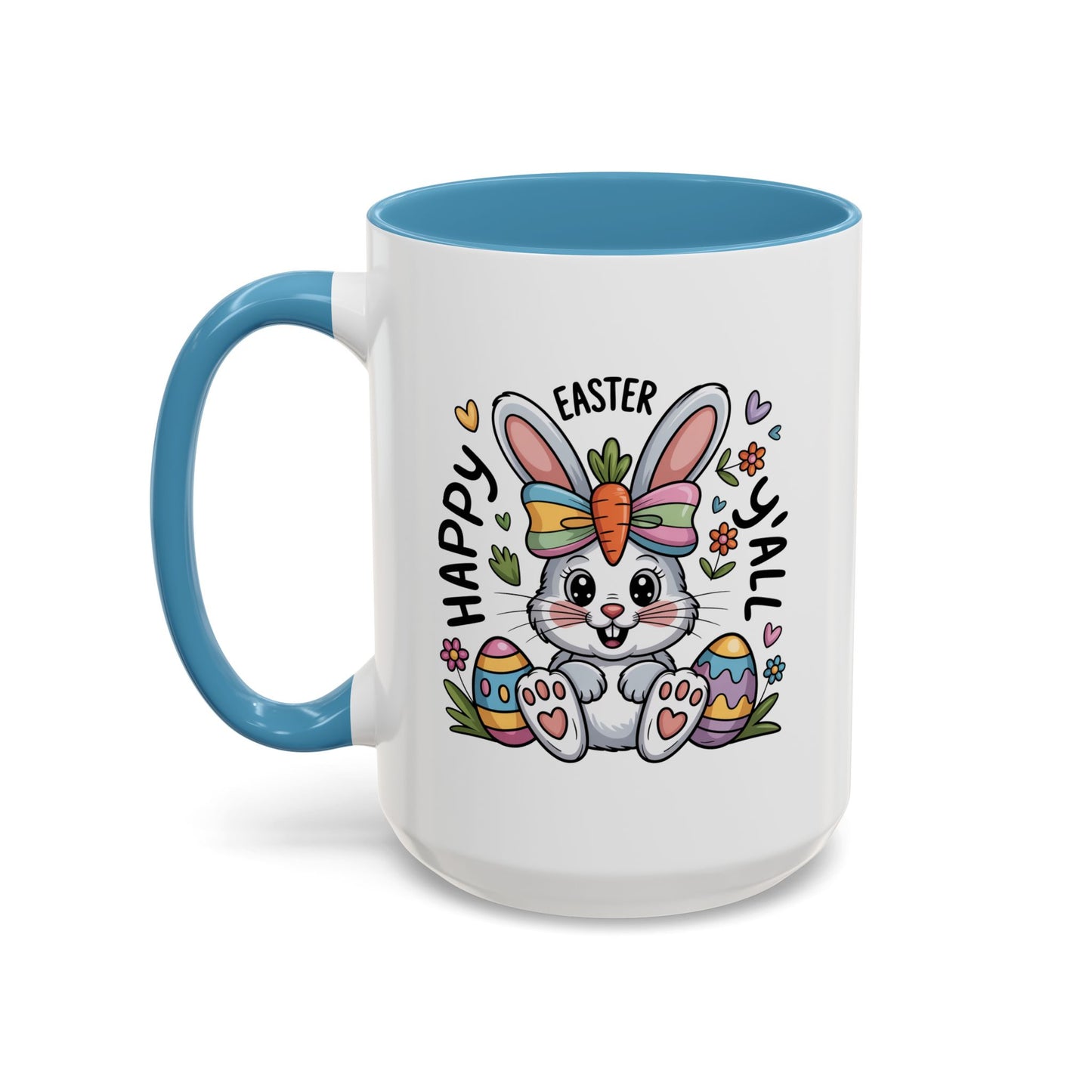 Easter Mug - Happy Easter Y'all Bunny