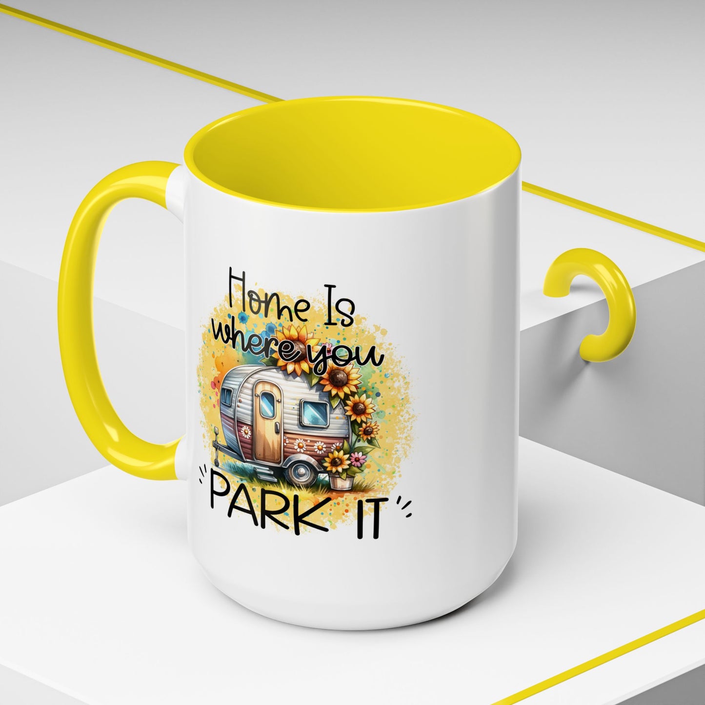 Adventure Mug - Home Is Where You Park It
