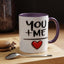 Anniversary Mug - You and Me Red Heart