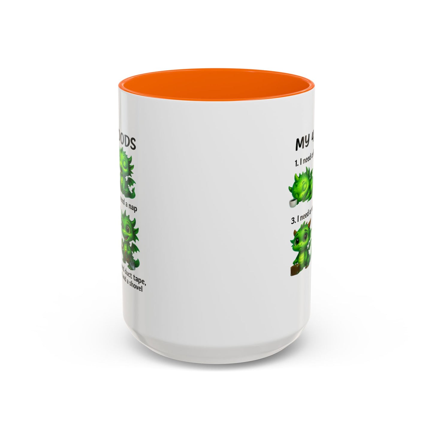 Humor Mug - My 4 Moods Dragon