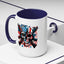 4th of July Mug - Skull With American Flag