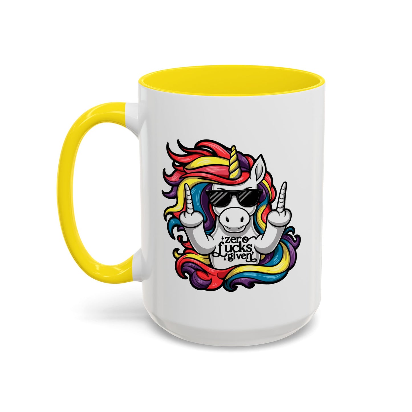 Adult Mug - Zero Fucks Given Unicorn