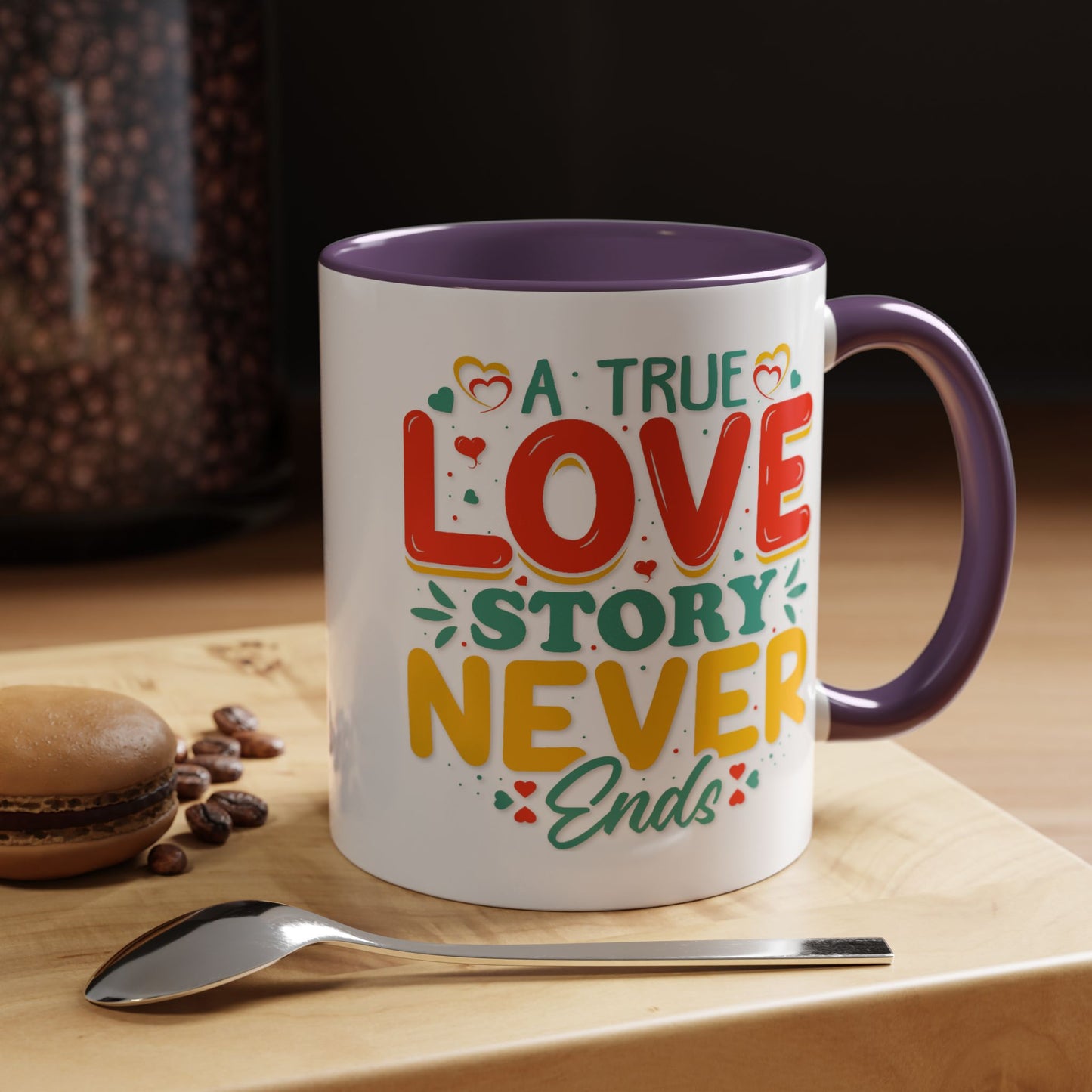 Anniversary Mug - A true Love Story Never Ends