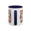 Christmas Mug - Merry Christmas Black Text Cute Animals