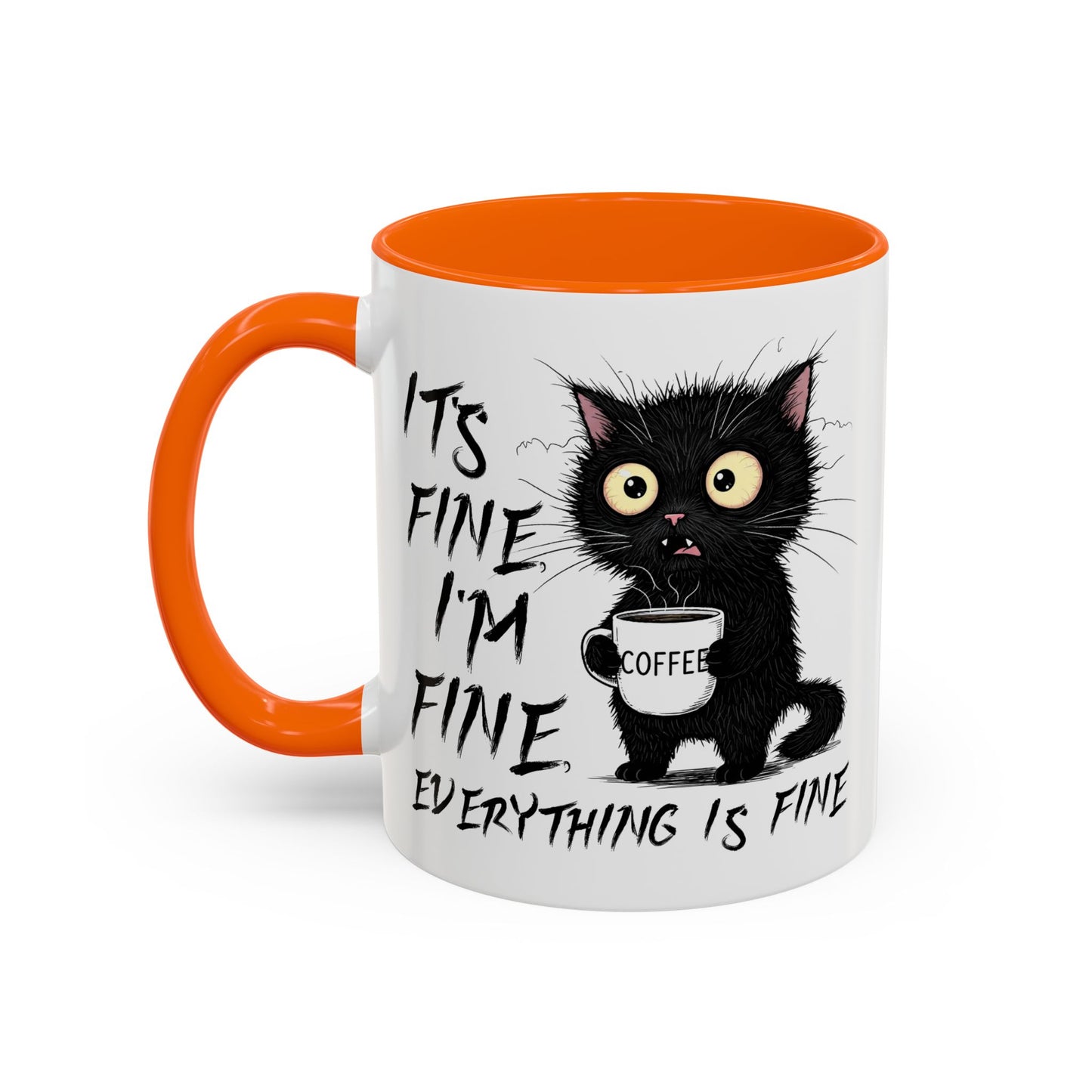 Animal Mug - It's Fine I'm Fine Everything is Fine