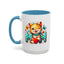Mother's Day Mug - Mom Cat Red Heart