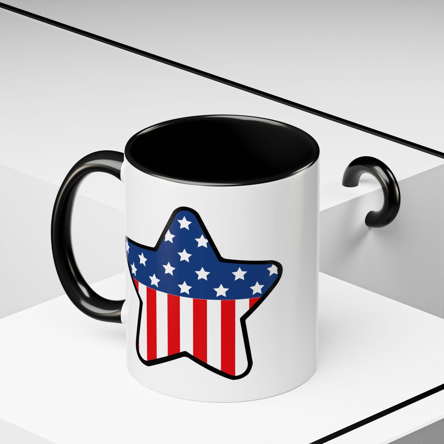 4th of July Mug - Star American Flag 2