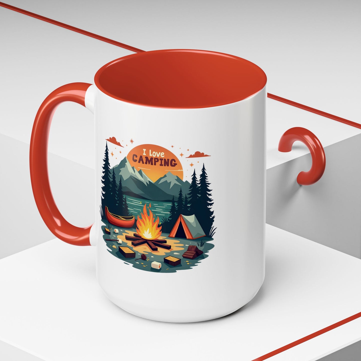 Adventure Mug - I Love Camping