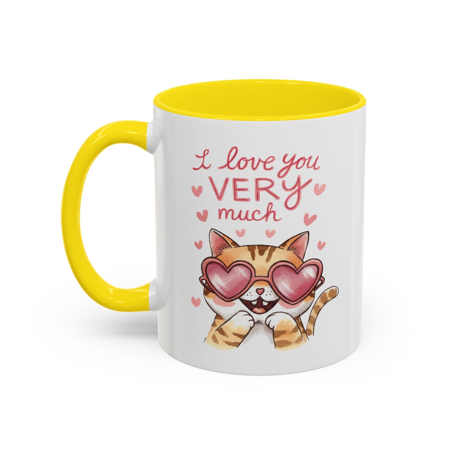 Valentine's Day Mug - I Love You Cat