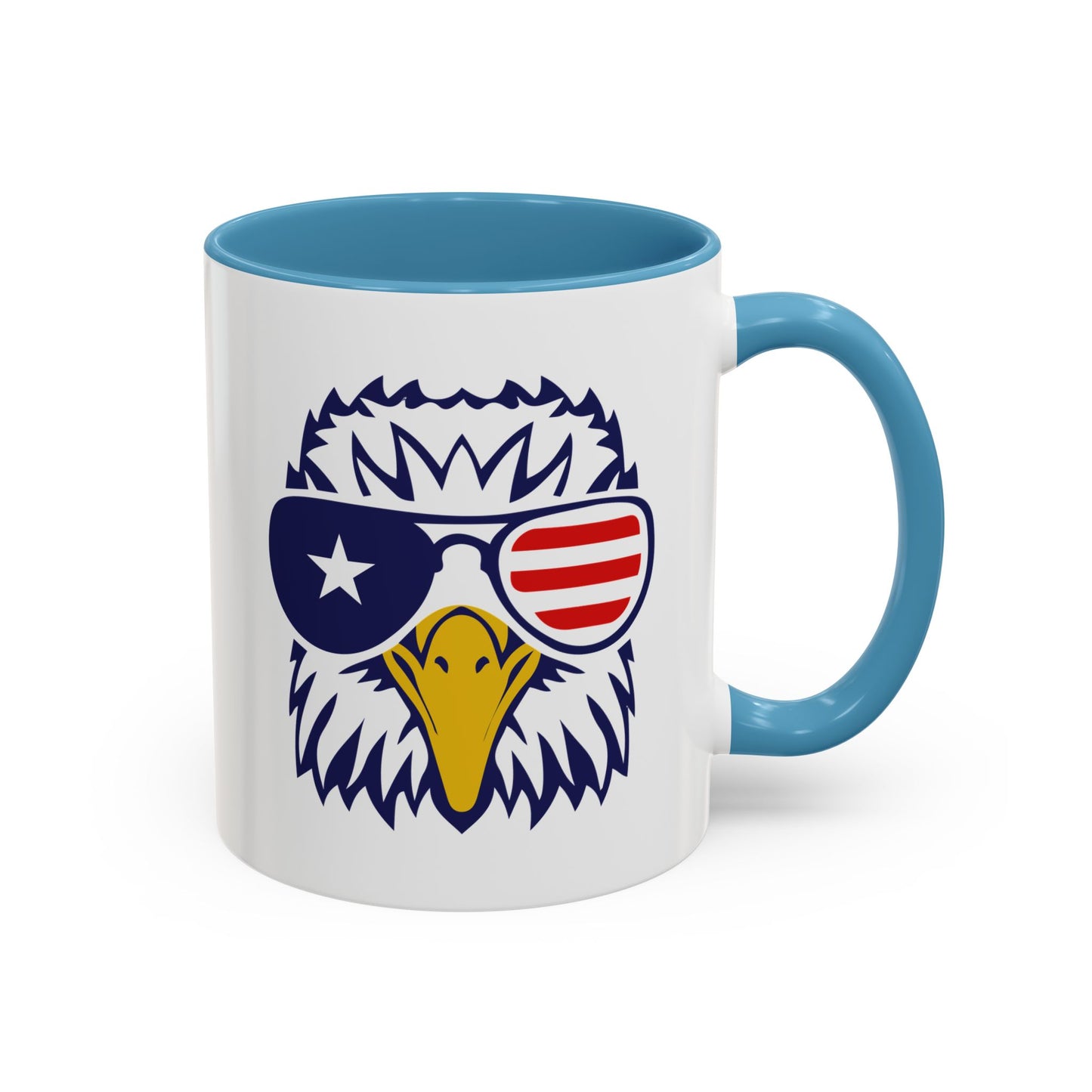 4th of July Mug - Cool American Eagle