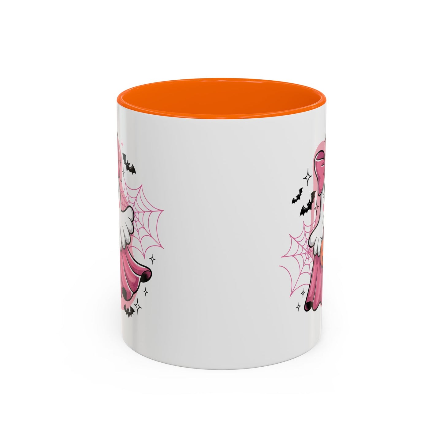 Halloween Mug - Ghost With Pink Bow