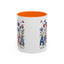 4th of July Mug - Floral America Patriotic