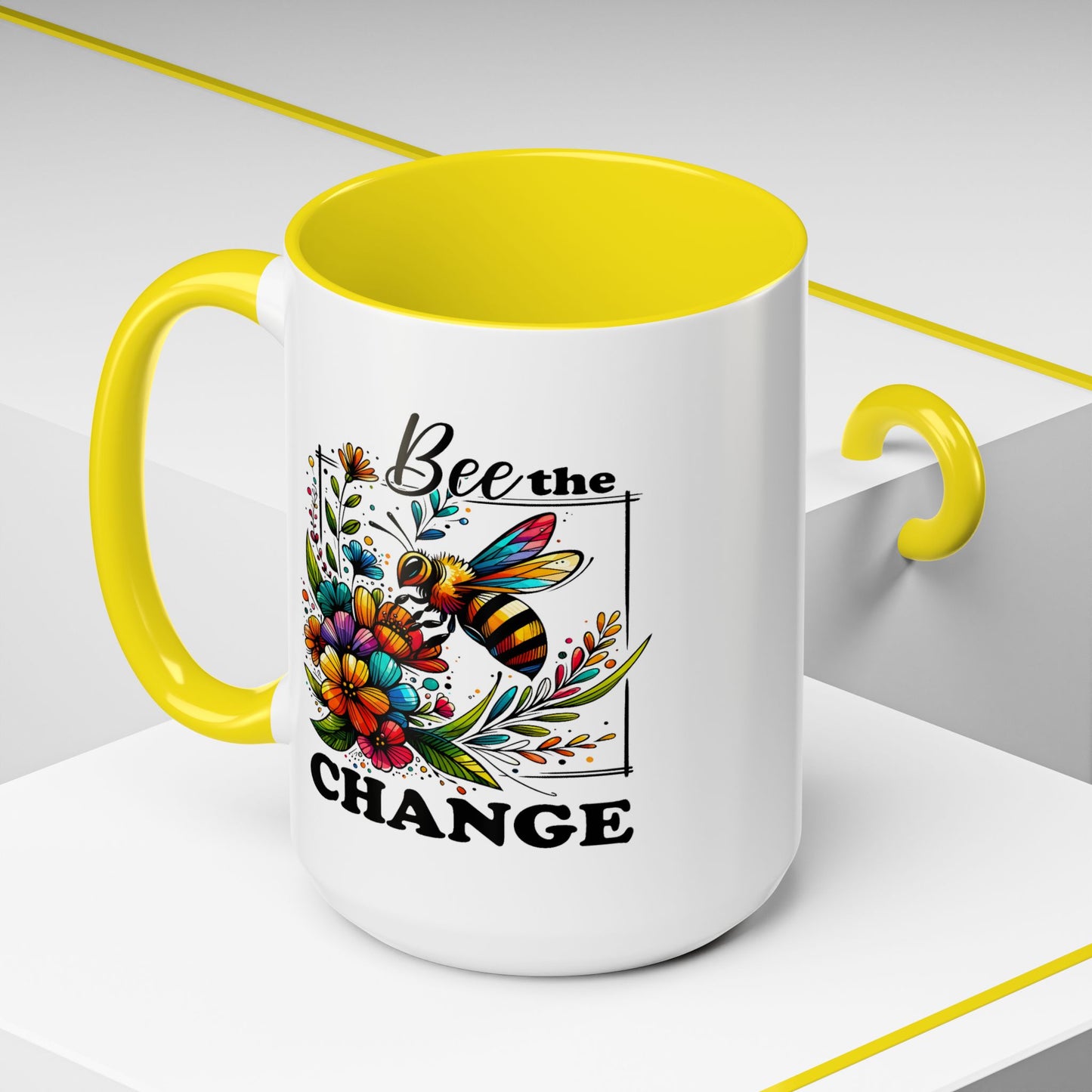 Motivation Mug - Bee The Change