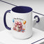 Birthday Mug - Happy Birthday Pink Ribbon Present
