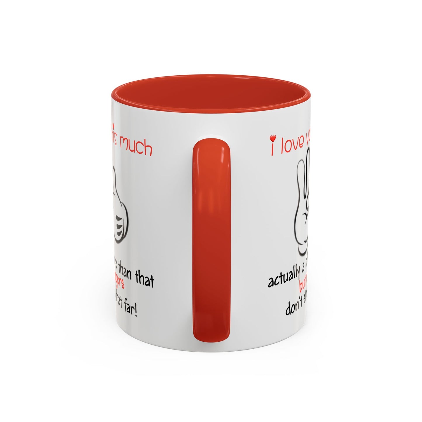 Adult Mug - I Love You This Much