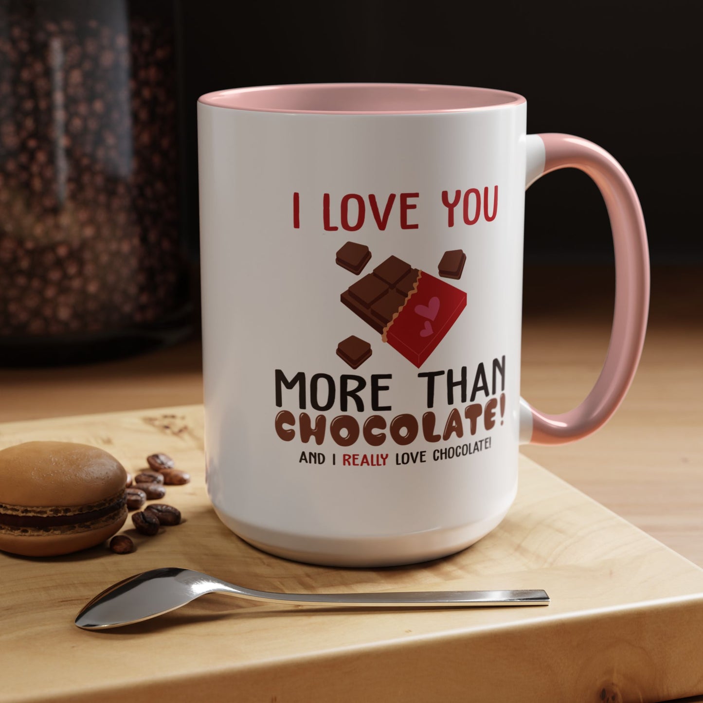 Anniversary Mug - I Love You More Than Chocolate