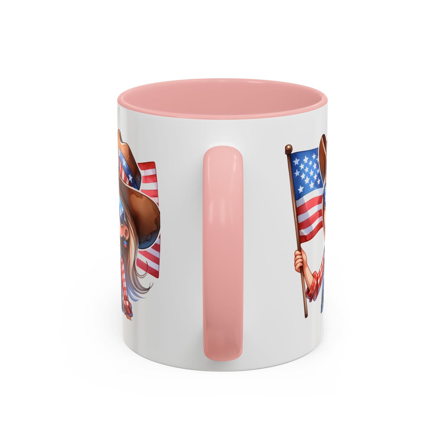 4th of July - Cowgirl Flag