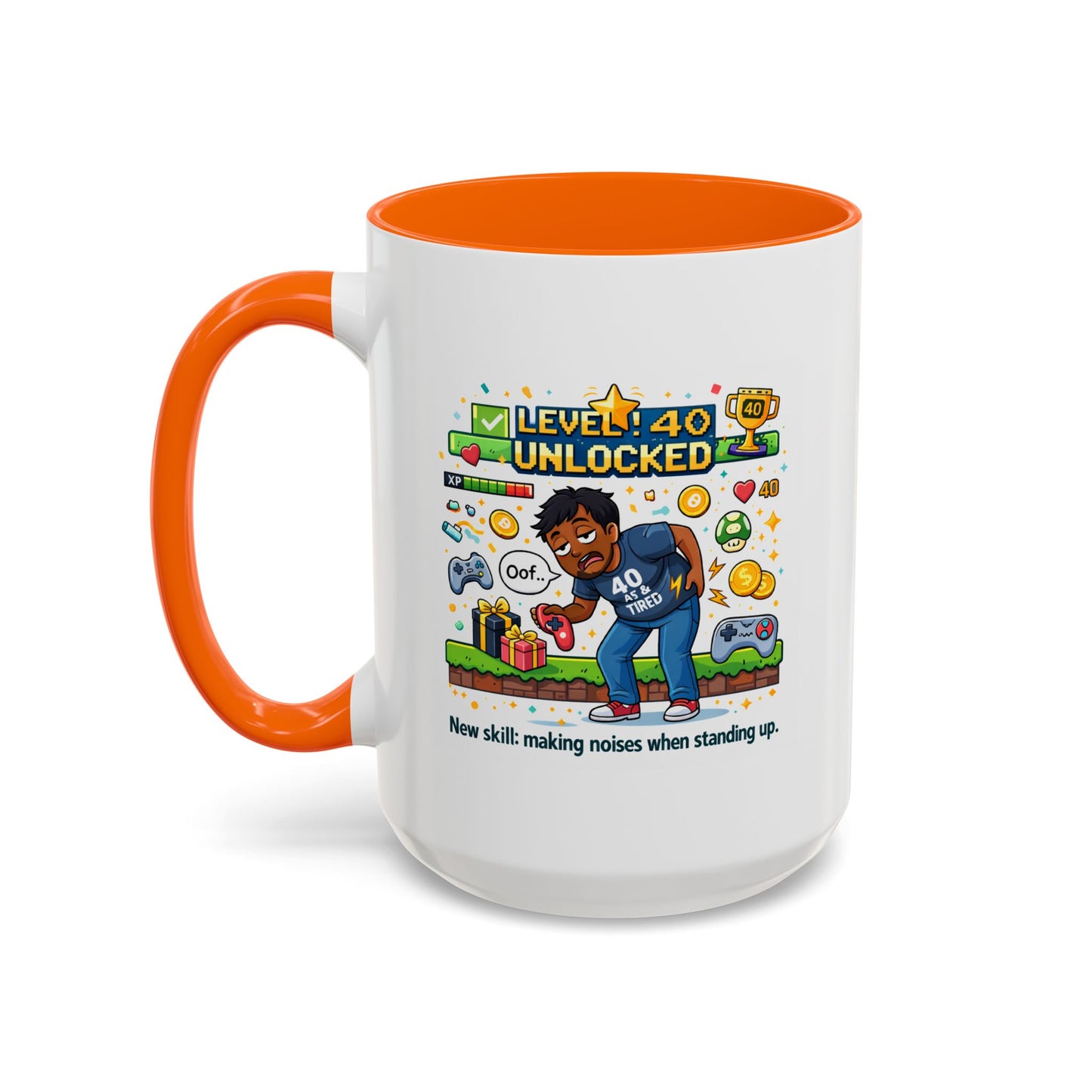 Birthday Mug - Level 40 Unlocked