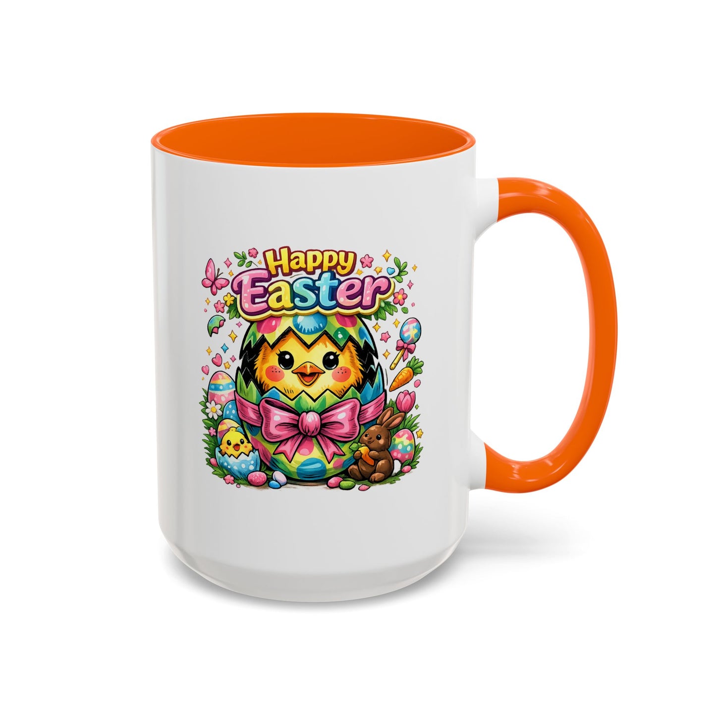 Easter Mug - Happy Easter Chics & Bunny