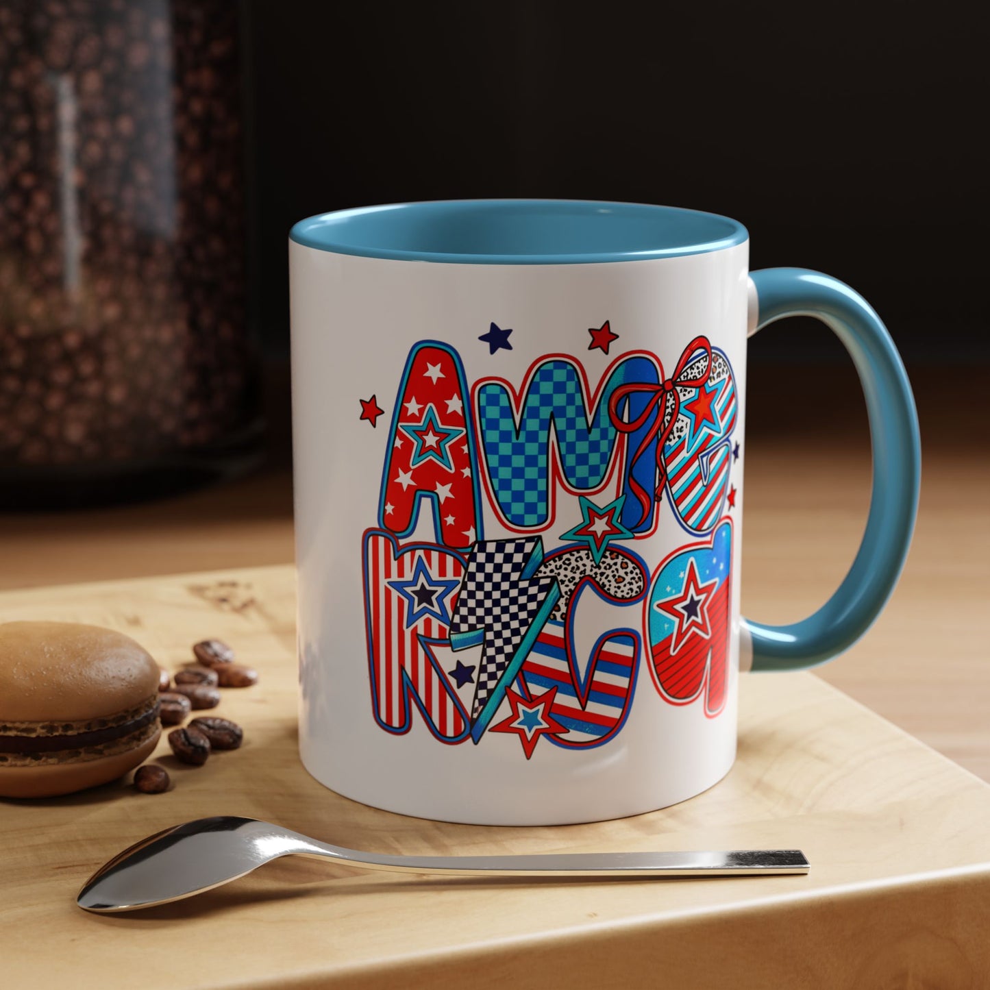 4th of July Mug - Retro America Coquette