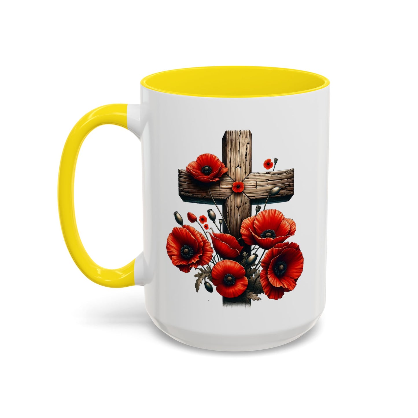4th of July Mug - Fallen Soldier Cross