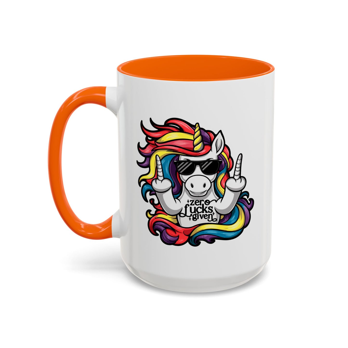 Adult Mug - Zero Fucks Given Unicorn