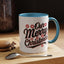 Christmas Mug - Merry Christmas Black Red & White Baseball Text