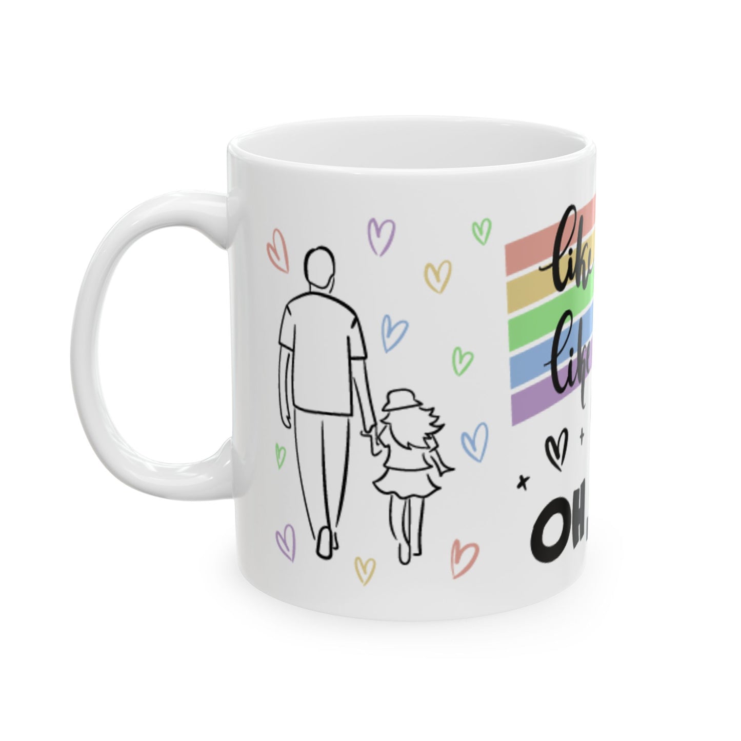 Father's Day Mug - Like Father Like Daughter