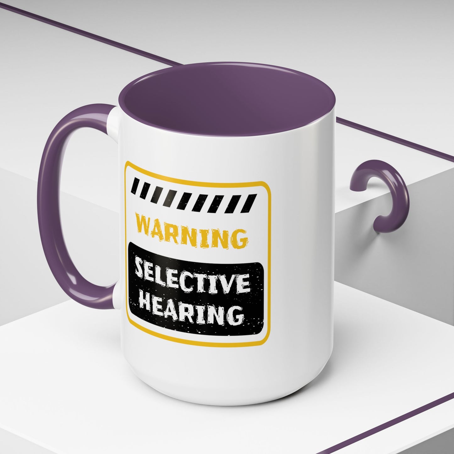 Humor Mug - Warning Selective Hearing