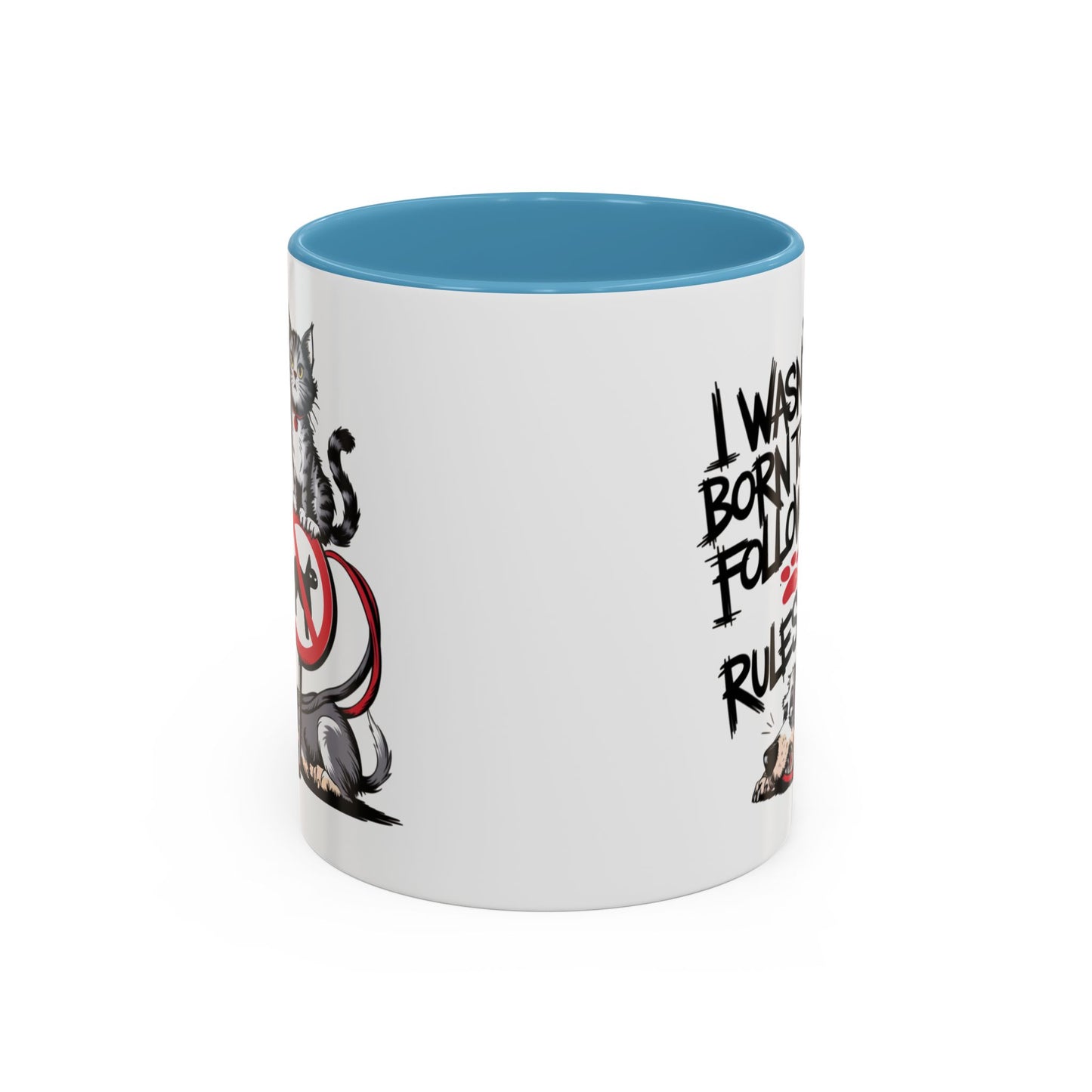 Animal Mug - I Wasn't Born To Follow Rules