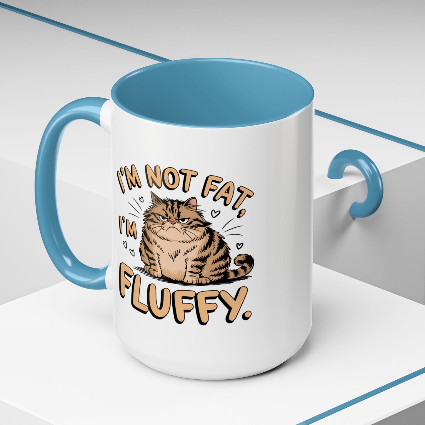 Animal Mug - I'm Not Fat I'm Fluffy