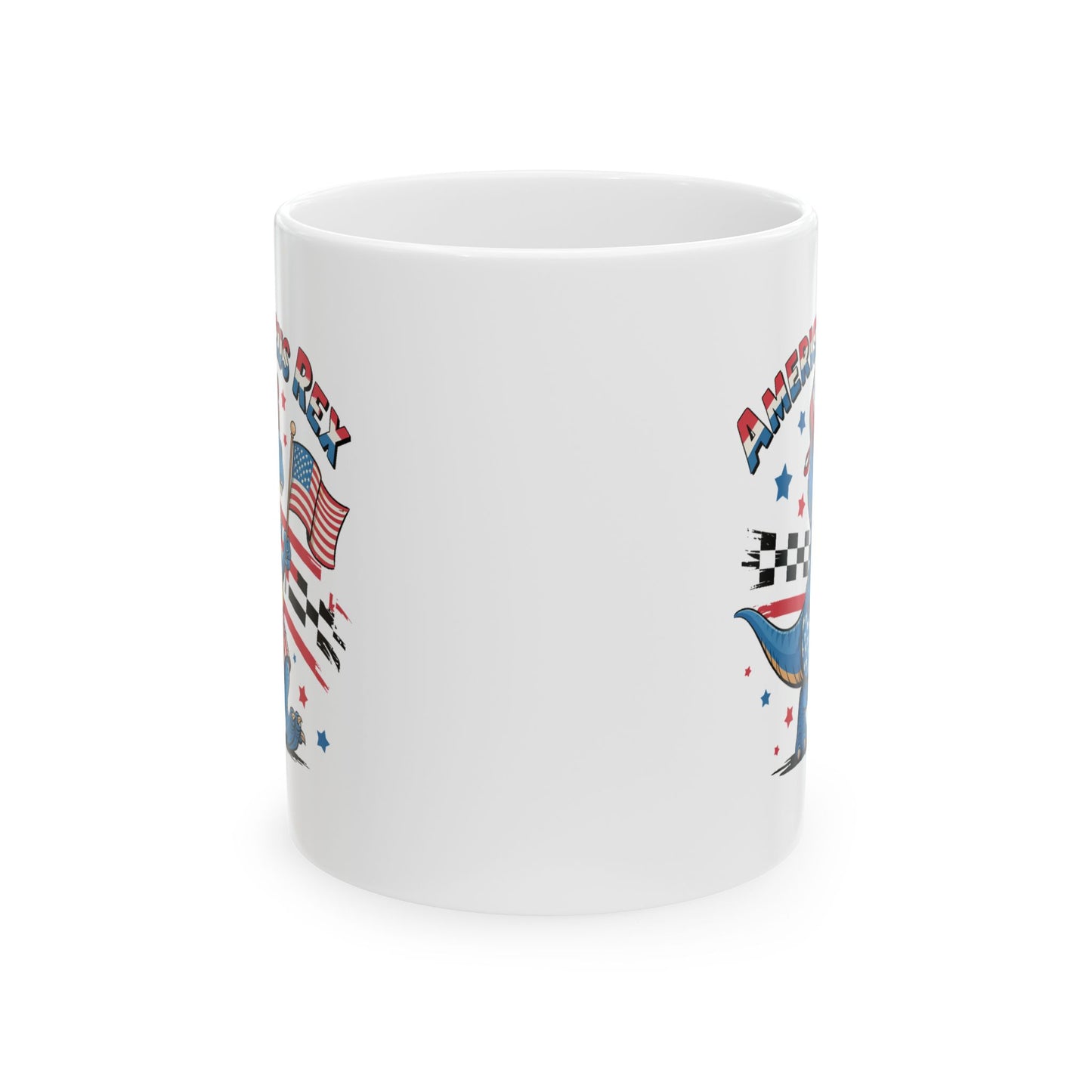 4th of July Mug - Amerisaurus Rex