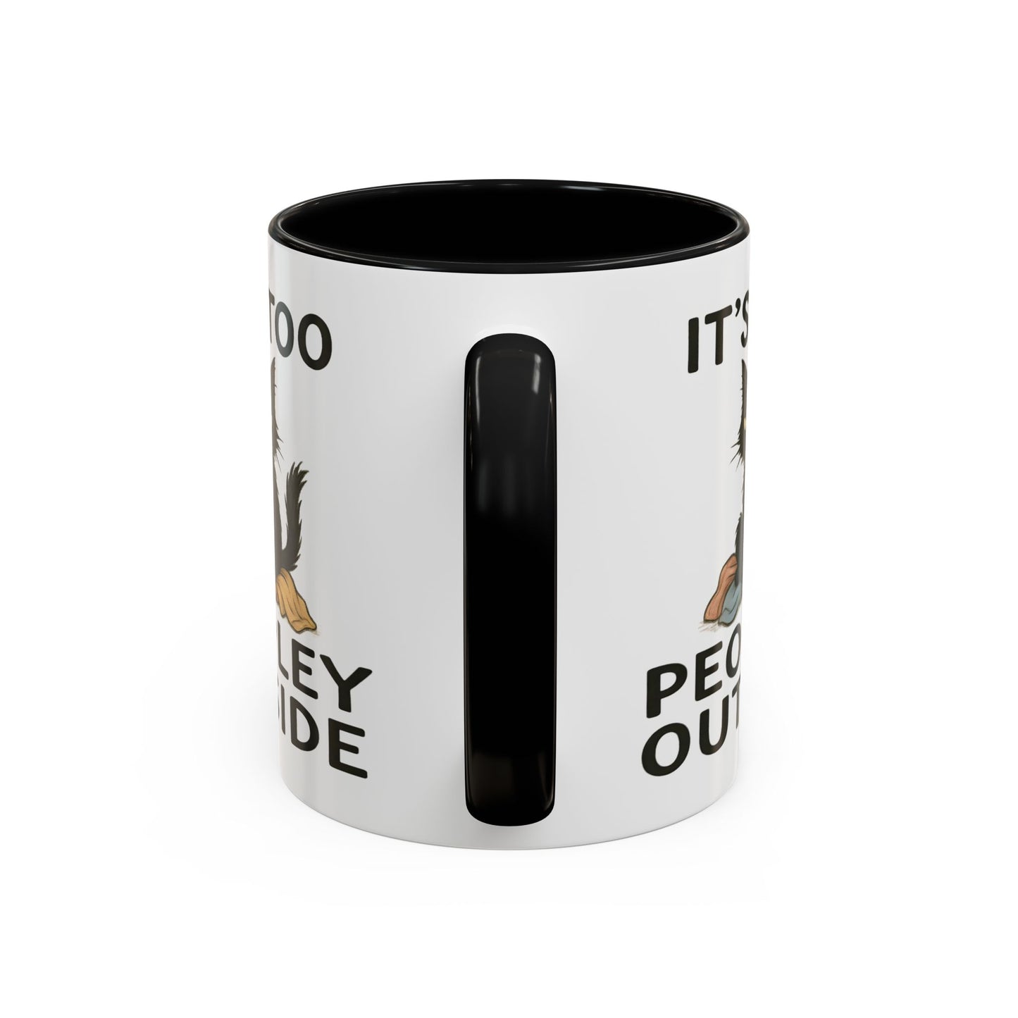 Animal Mug - It's Too Peopley Outside