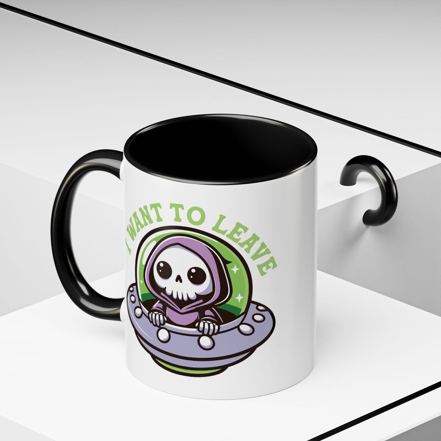 Alien Mug - I Want To Leave