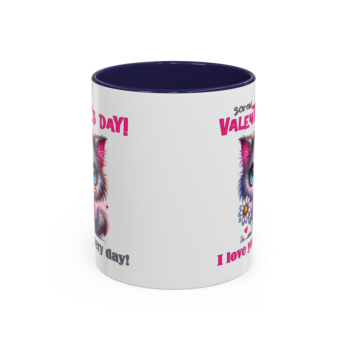 Animal Mug - Screw Valentine's Day