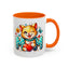 Mother's Day Mug - Mom Cat Red Heart