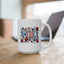 4th of July Mug - Patriotic Floral America