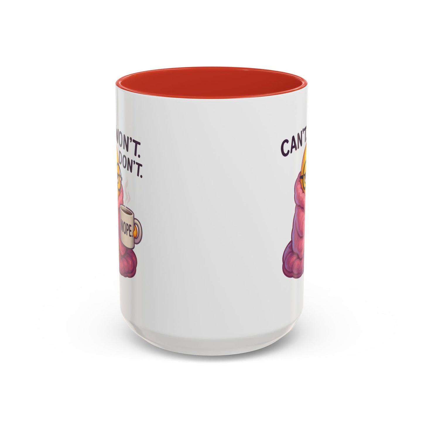 Office Mug - Can't Won't Don't