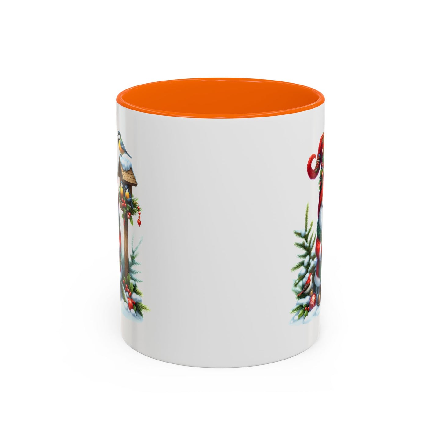 Christmas Mug - Gnome and Birds